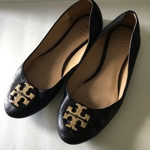 Tory Burch Sz 8 ballet flats, black